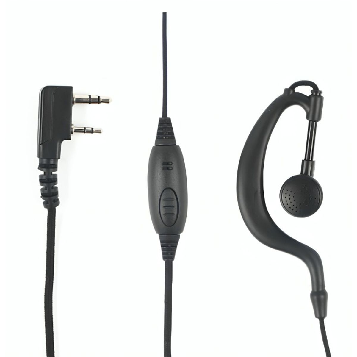 FIFINE - Auricular de 2 vías para walkie-talkie.