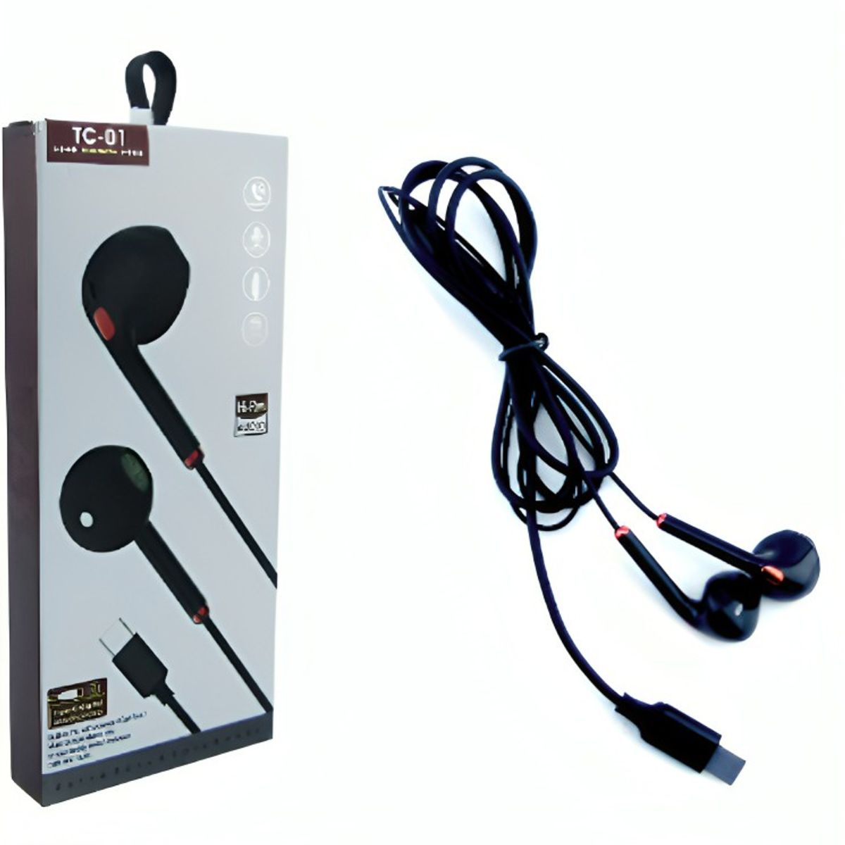 OEM - AUDIFONO IN EAR CON MICROFONO MODTC-01 TYPE-C
