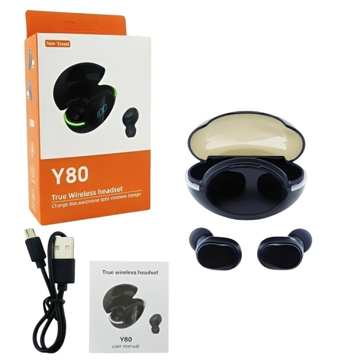 OEM - AUDIFONO TRUE WIRELES BLUETOOTH MODY80