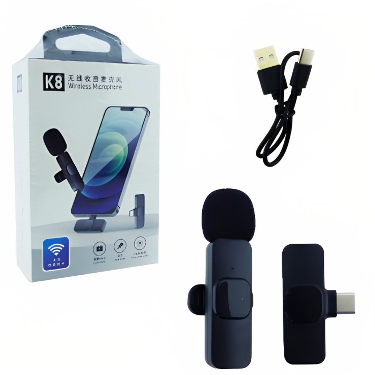 OEM - MICROFONO INALAMBRICO PARA SMARTPHONE