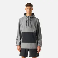 VULCANO - Chaqueta Hombre Tempo 1/4 Zip Windbreaker Jacket Gris