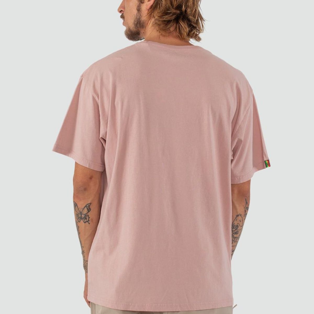 KAYA UNITE - Polera Hombre Orgánica Classy Rosa