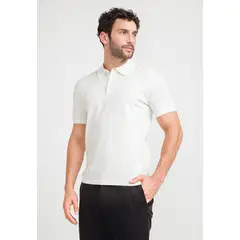 PERRY ELLIS - Polera Hombre Polo Knit Beige