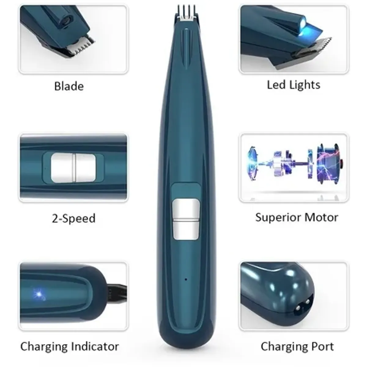 TIOZONEY - Maquina Cortapelo Perro Cortadora De Pelo Perro Corta Pelo