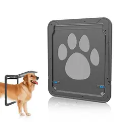 TIOZONEY - 29x24cm grande mediano perro gato mascota puerta pantalla