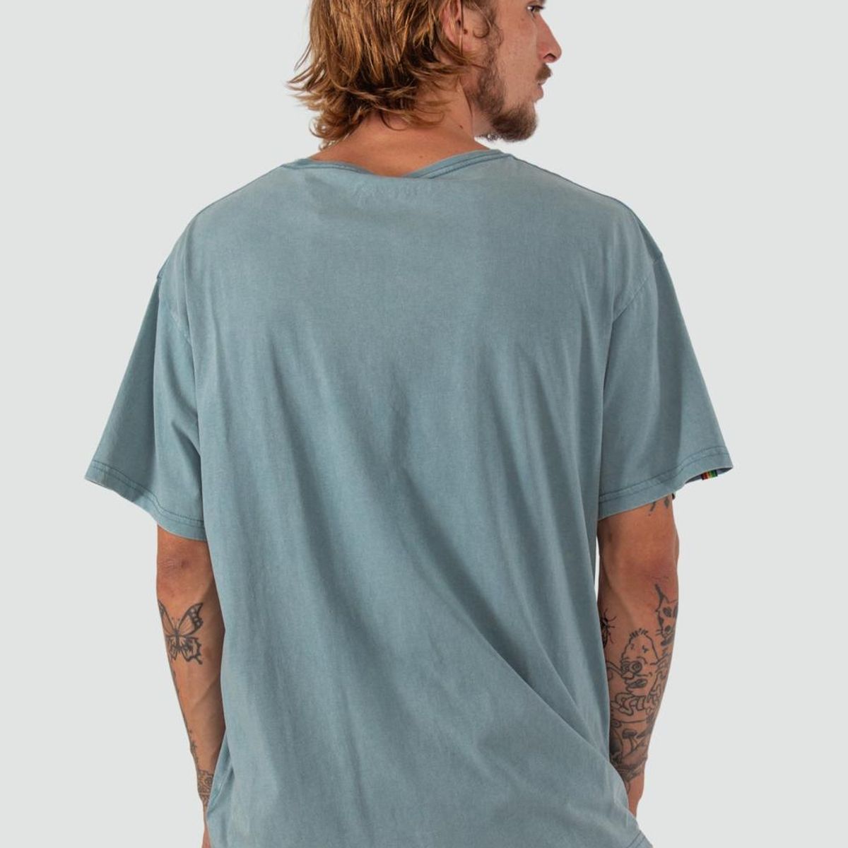 KAYA UNITE - Polera Hombre Wave Teal