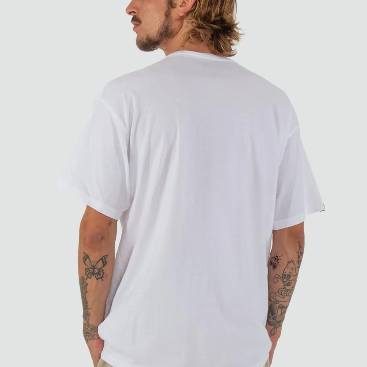 KAYA UNITE - Polera Hombre Orgánica Classy Blanca