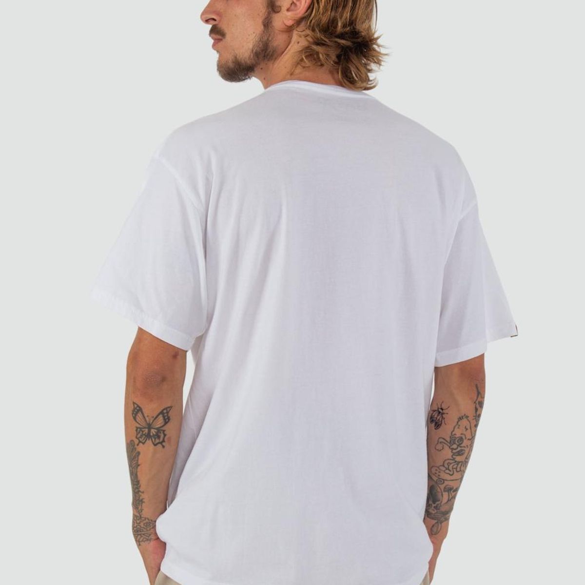 KAYA UNITE - Polera Hombre Orgánica Classy Blanca
