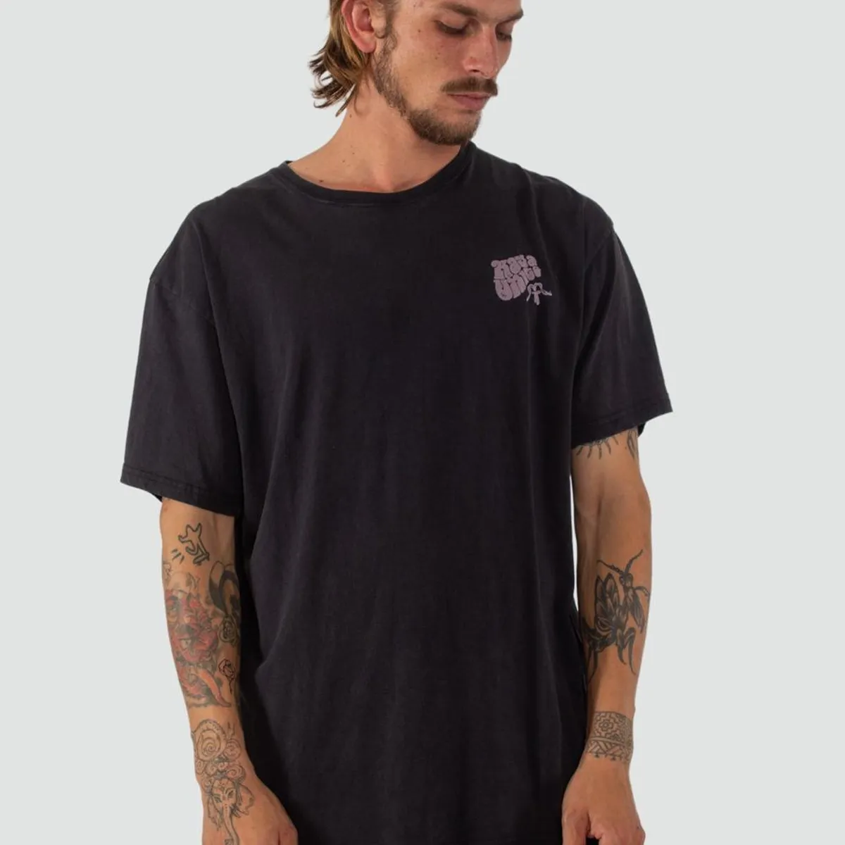 KAYA UNITE - Polera Hombre Orgánica Classy Negra
