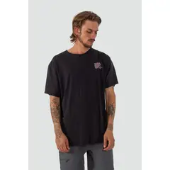 KAYA UNITE - Polera Hombre Orgánica Classy Negra