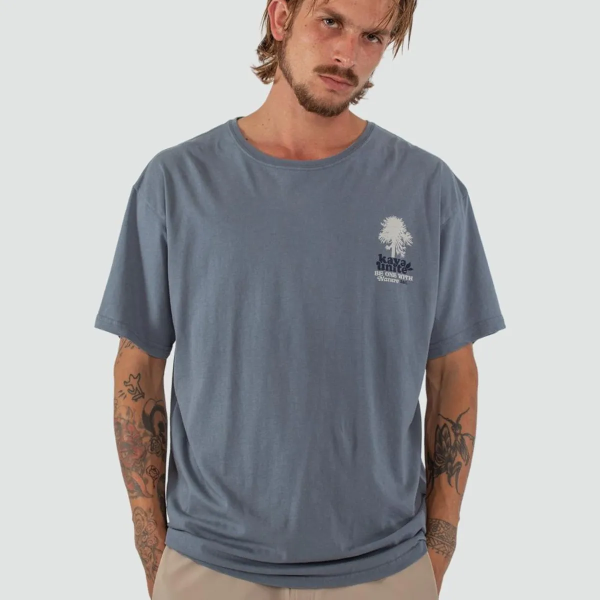 KAYA UNITE - Polera Hombre Stormy Verde