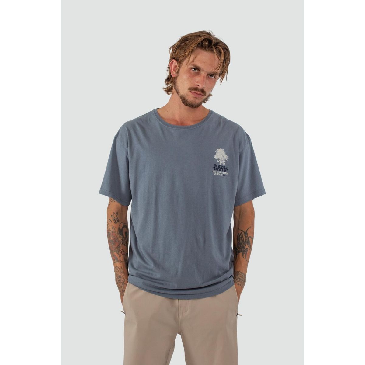 KAYA UNITE - Polera Hombre Stormy Verde