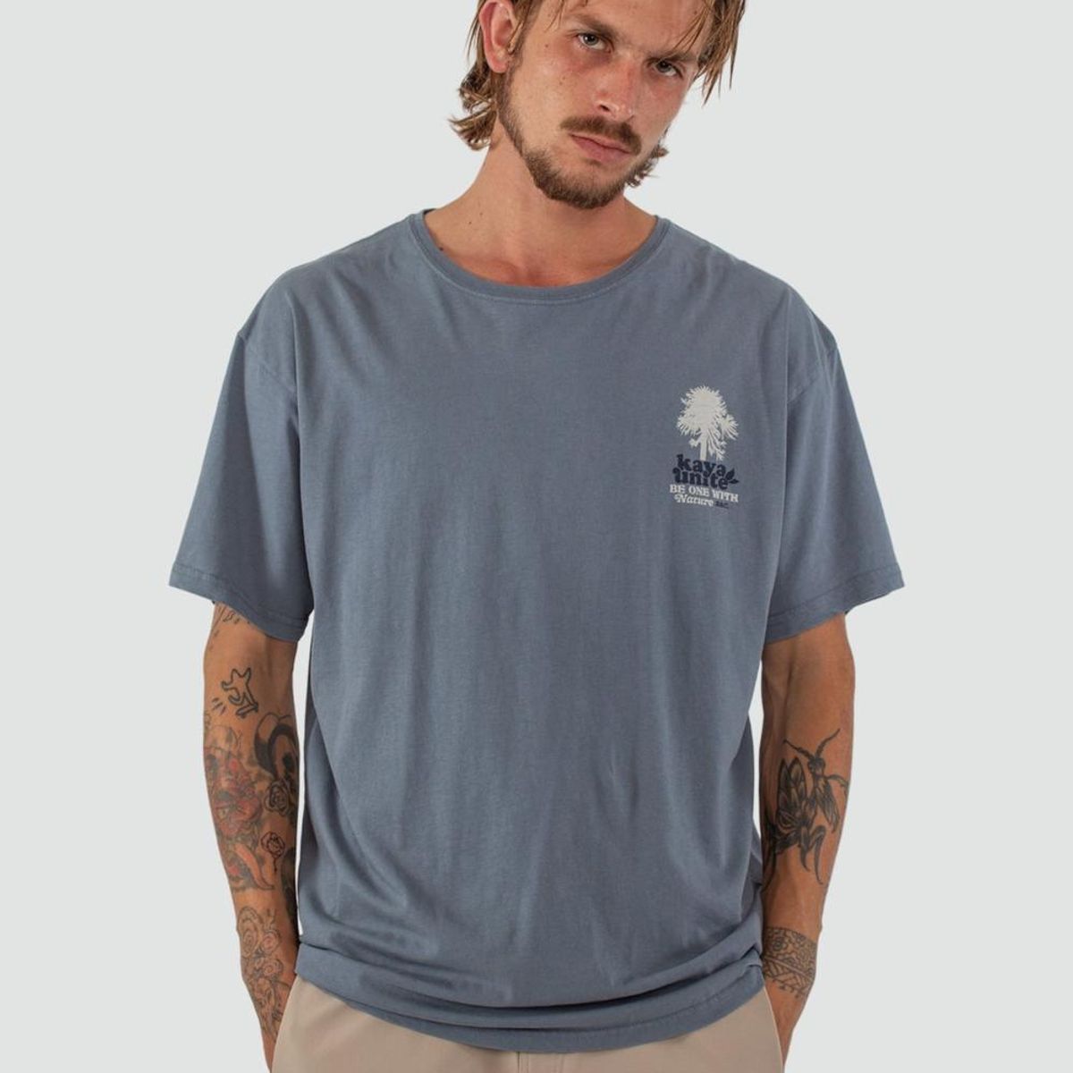 KAYA UNITE - Polera Hombre Stormy Verde