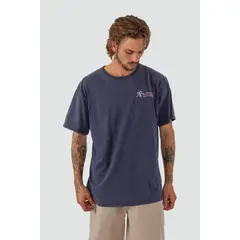 KAYA UNITE - Polera Hombre Earth Navy