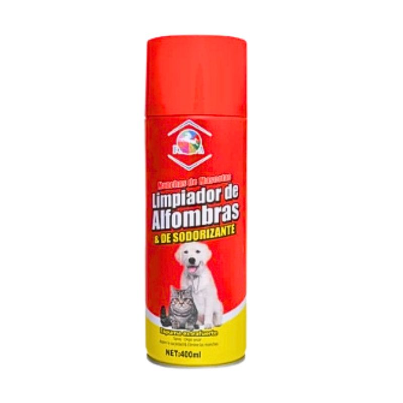 GENERICO - Limpiador De Alfombras Para Mascotas Y Hogar Spray 400ml