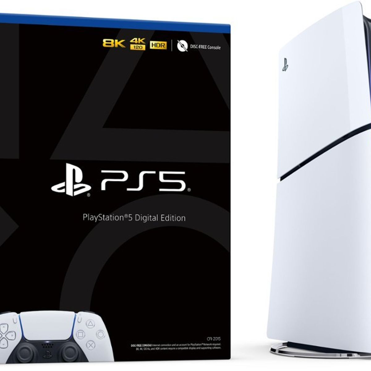 PLAYSTATION - Consola PlayStation 5 Slim Digital Edition - 1TB Almacenamiento