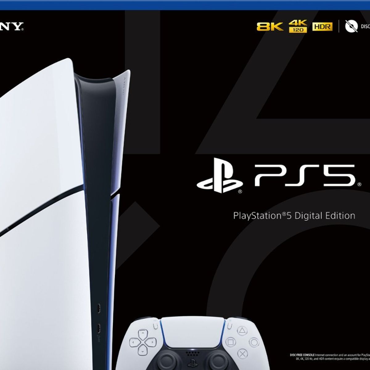 PLAYSTATION - Consola PlayStation 5 Slim Digital Edition - 1TB Almacenamiento