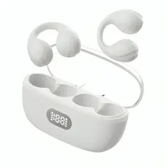 OEM - Auriculares Con Clip Ajuste Perfecto F50 BLANCO