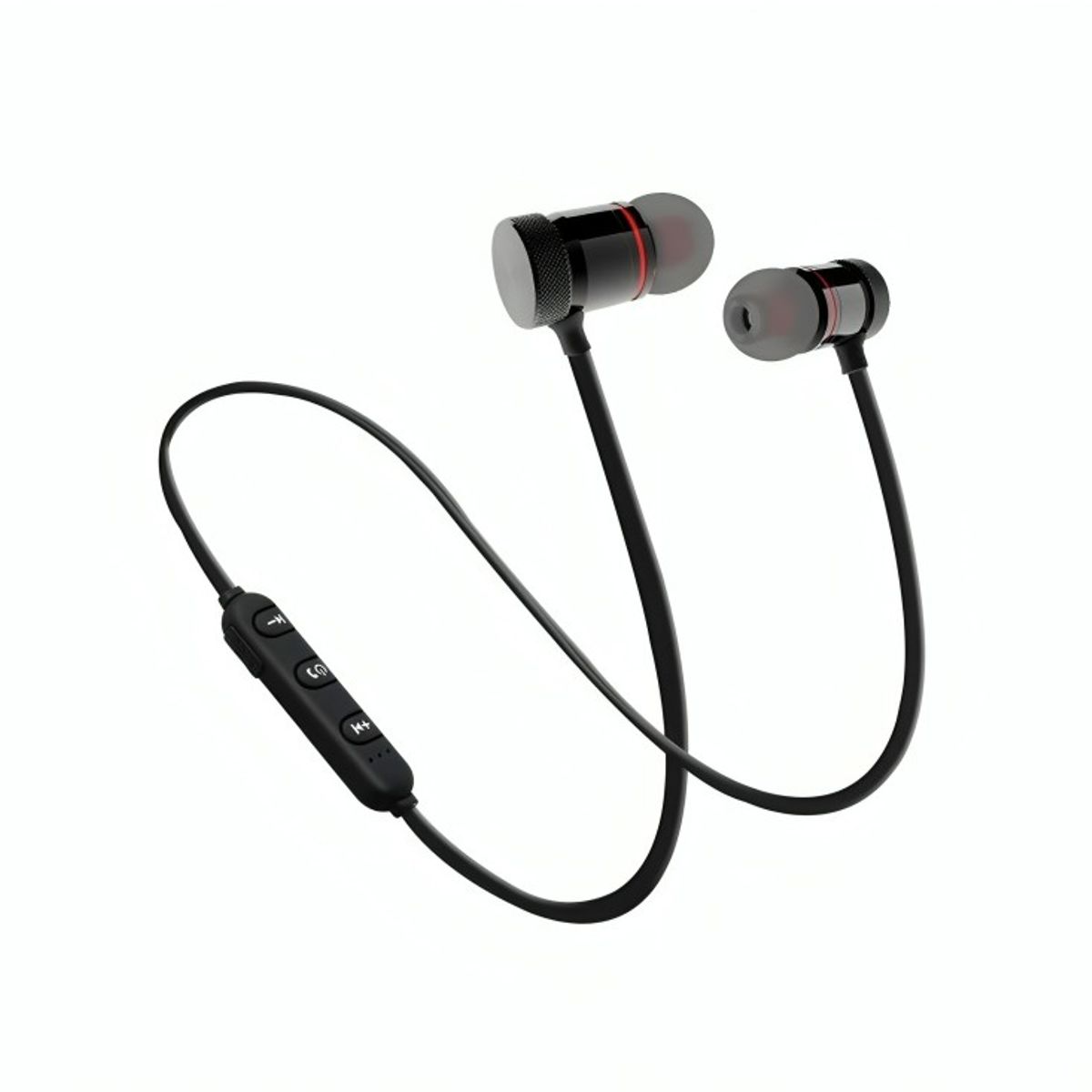 OEM - AUDIFONOS MAGNETICOS SPORT BLUETOOTH NEGRO