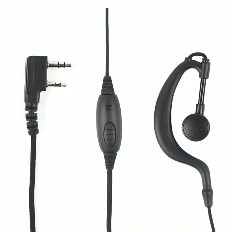 FIFINE - Auricular de 2 vías para walkie-talkie