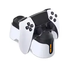 DOBE - Dock de carga doble para mango PS5 con luz indicadora de carga