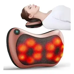 BELIDASHOP - Cojín Masajeador Almohada Auto Relajación Espalda Cuello