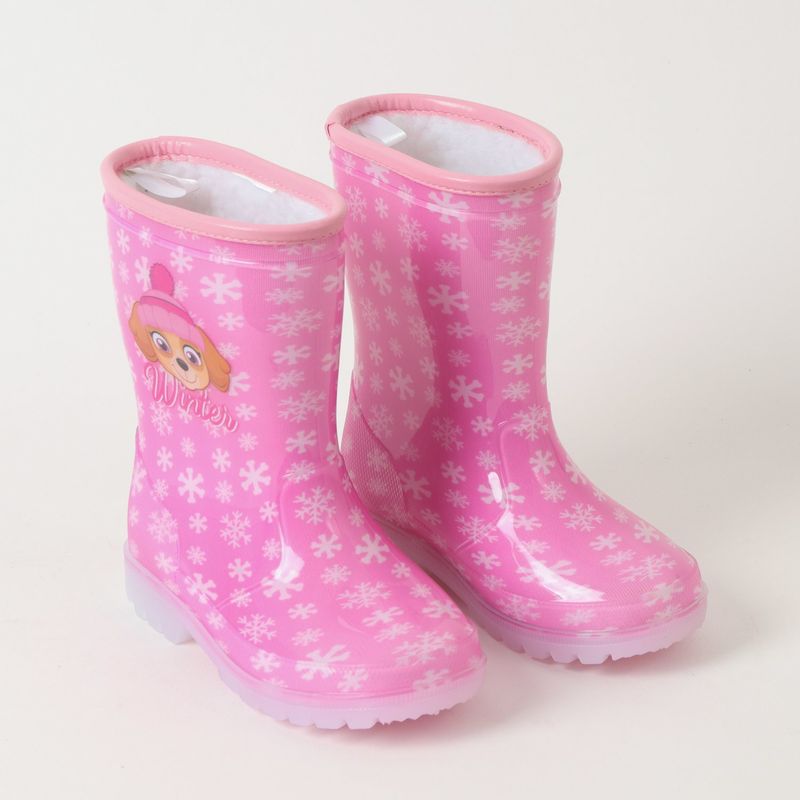 PAW PATROL - Botas de Agua Spider-Man Negro/Rojo - Niños Tallas 23-30