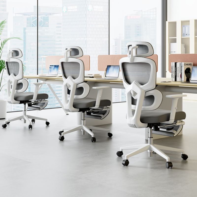 DELI - Silla Oficina Escritorio Soporte Lumbar Y Cabecera