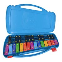 METALOFONO CROMÁTICO 25 NOTAS,PBL COLOR - AZUL