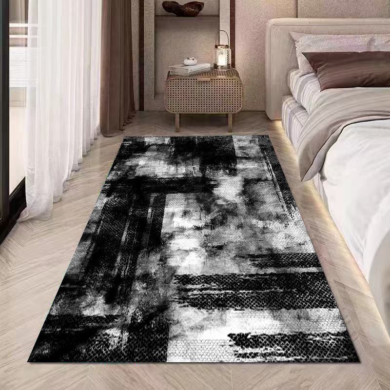GENERICO - ALFOMBRAS LISAS PARA PASILLOS SIN PELOS CON DISEÑOS TRIDIMENSIONALES