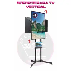GENERICO - Soporte para TV Giratorio Vertical - Ideal para Videos en 360°