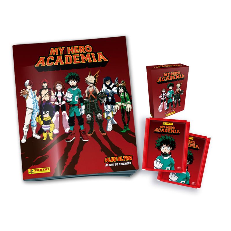 PANINI CHILE - Pack Álbum + 20 Sobres My Hero Academia