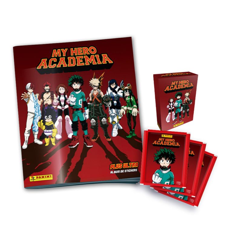 PANINI CHILE - Pack Álbum + 40 Sobres My Hero Academia