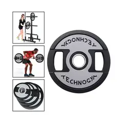 GENERICO - Disco Olimpico 20kg Para Pesas Barras Profesional Engomado