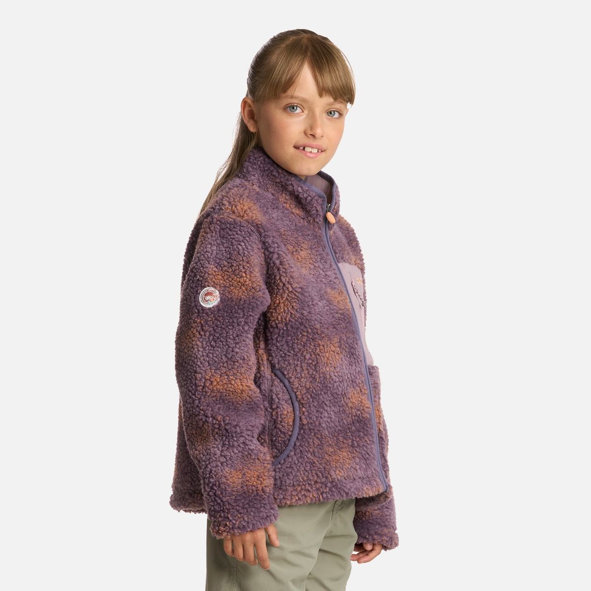 LIPPI - Polar Niña Glaciar Sherpa-pro Jacket Print Malva Lippi