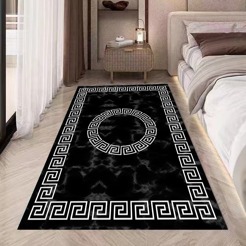 GENERICO - ALFOMBRAS LISAS PARA PASILLOS SIN PELOS CON DISEÑOS TRIDIMENSIONALES