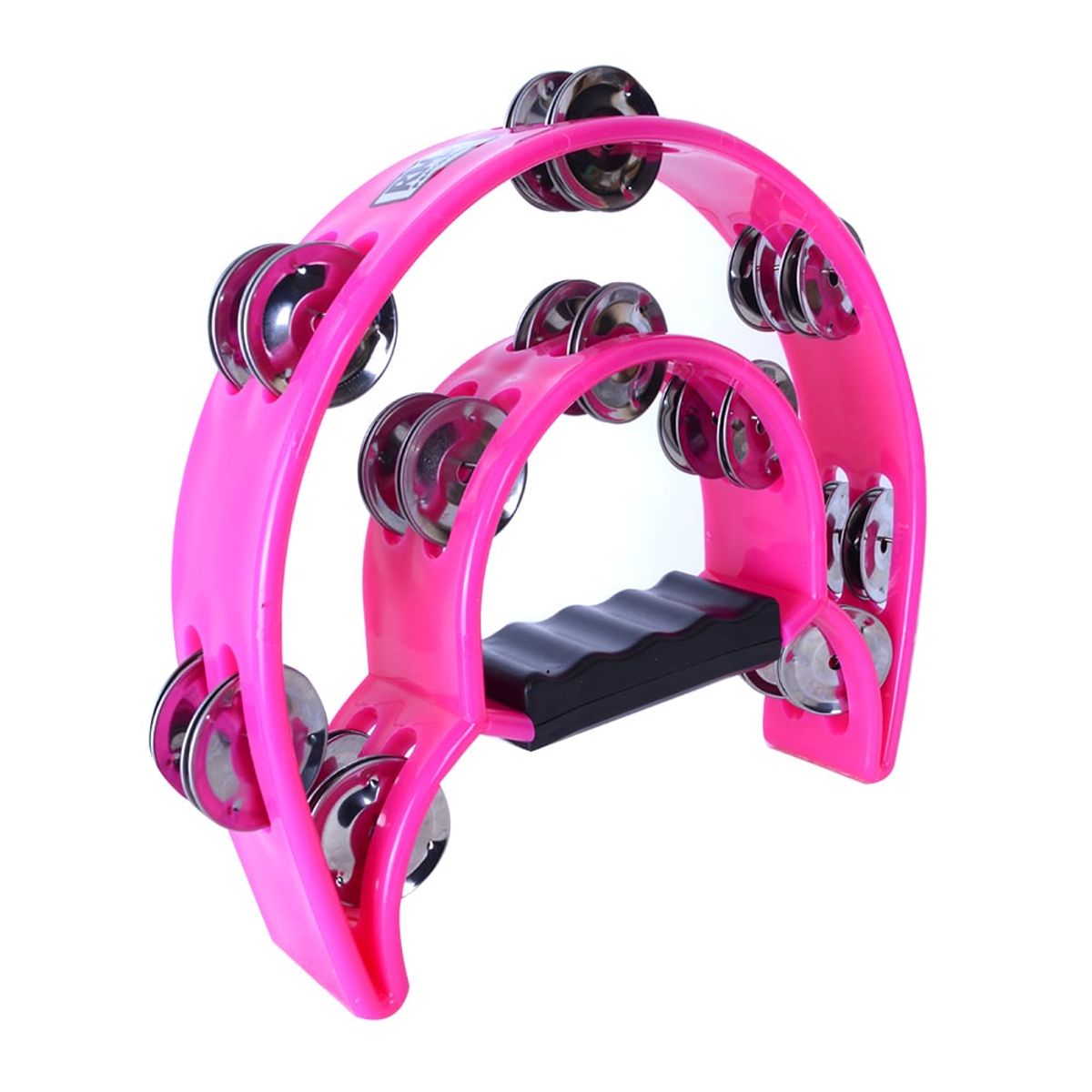 RMX - PANDERO MEDIA LUNA DOBLE FUCSIA RMX