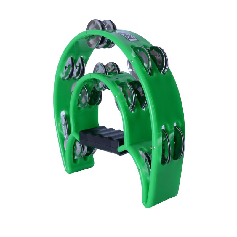 RMX - PANDERO MEDIA LUNA DOBLE VERDE RMX