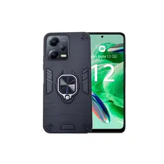 GENERICO - CARCASA ANILLO ANTIGOLPE PARA CELULAR XIAOMI REDMI 12 5G NEGRO
