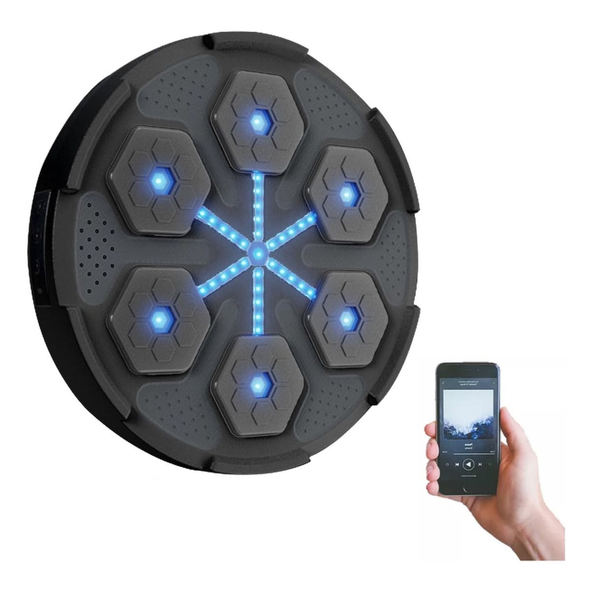 GENERICO - Boxing Machine Máquina Boxeo Inteligente Bluetooth 40cm