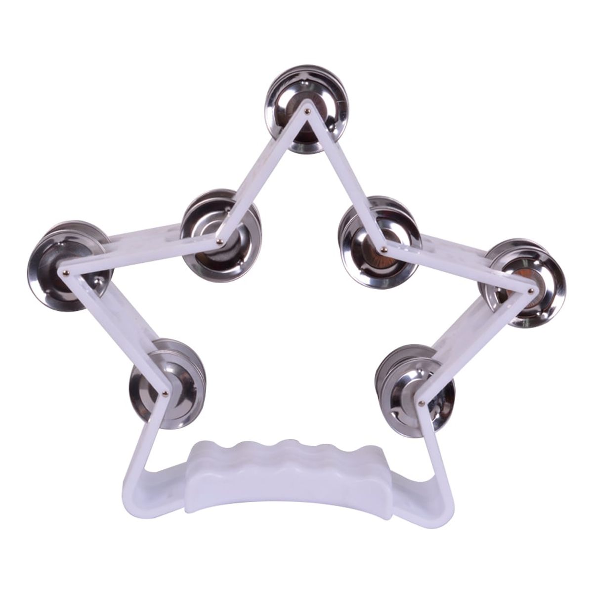 RMX - PANDERO FORMA DE ESTRELLA BLANCO TR-10 RMX