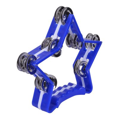 Imagen 2 del producto PANDERO FORMA DE ESTRELLA AZUL TR-10