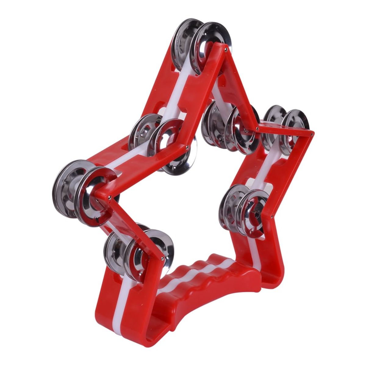 RMX - PANDERO FORMA DE ESTRELLA ROJO TR-10 RMX