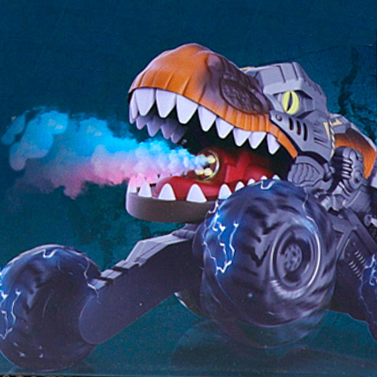 IPLAY - Auto Control Remoto Off Road Dino Robot Acrobatico 360