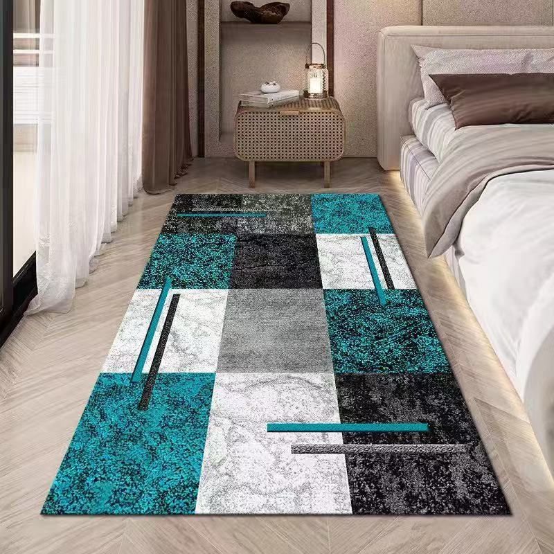 GENERICO - ALFOMBRAS LISAS PARA PASILLOS SIN PELOS CON DISEÑOS TRIDIMENSIONALES