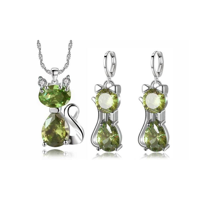 TIOZONEY - Collar bañado en Plata 925 para mujer