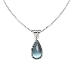 TIOZONEY - Collar bañado en Plata 925 para mujer