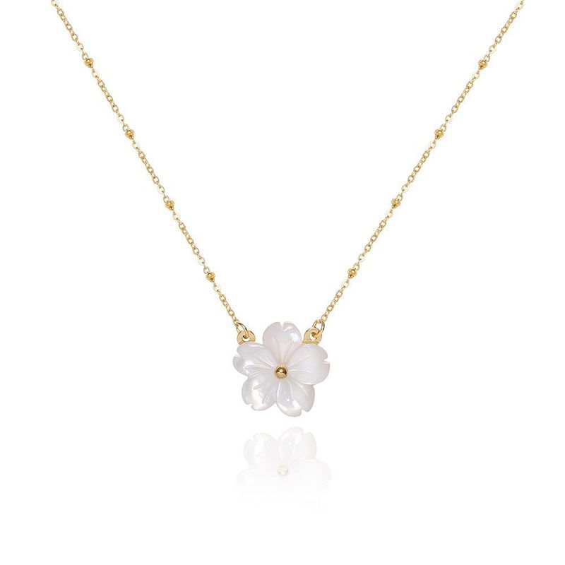 TIOZONEY - Bañado en oro Collar de moda para mujeres
