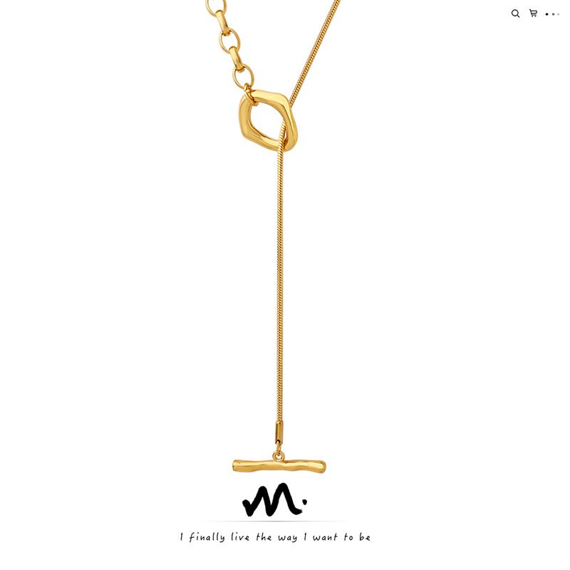 TIOZONEY - Collares de palanca para mujer