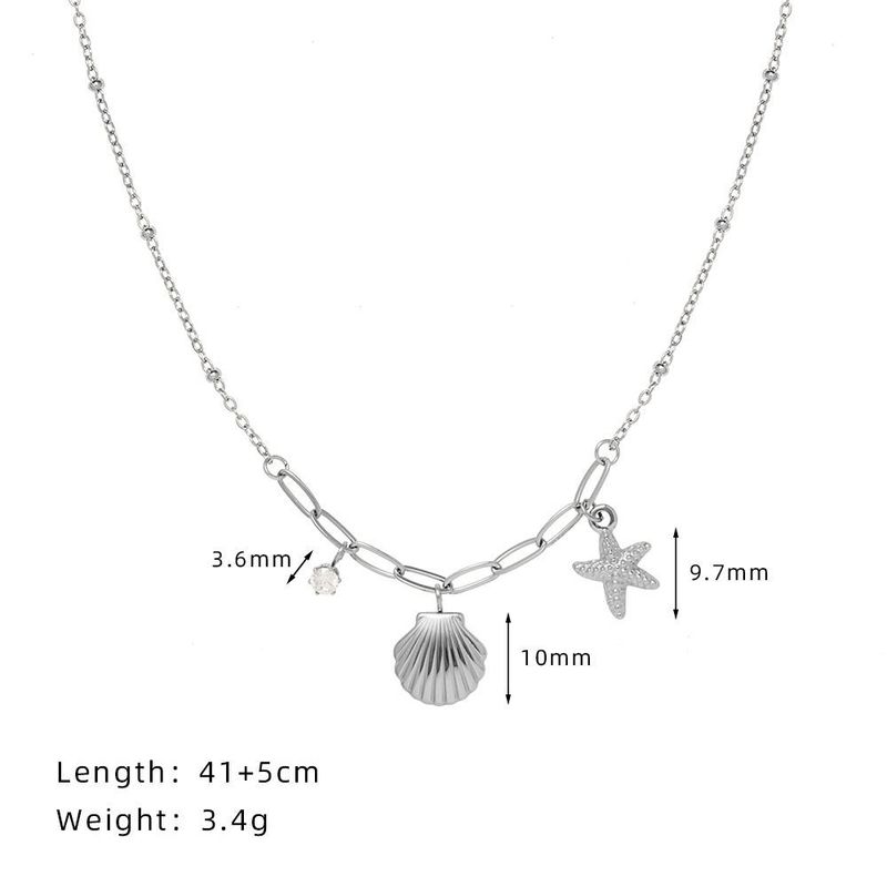 TIOZONEY - Collar bañado en Plata 925 para mujer
